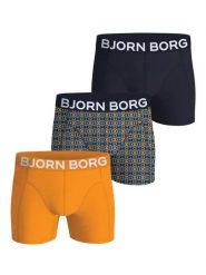 Bjorn_borg ORGANIC COTTON STRETCH BOXER 3p z bawełny z recyklingu – MULTIPACK 5. Bokserki męskie Björn Borg, bez wzorów, z bawełny. Za 312.50 zł.