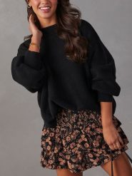 LA Angels Sweter w kolorze czarnym rozmiar: L. Czarne golfy damskie LA Angels, l, bez kołnierzyka. Za 183.15 zł.