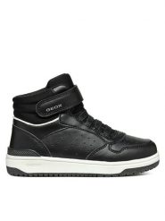 Geox Sneakersy J Washiba Boy J46LQB 05415 C0127 S Czarny. Czarne buty sportowe chłopięce Geox, ze skóry, bez zapięcia. Za 149.99 zł.