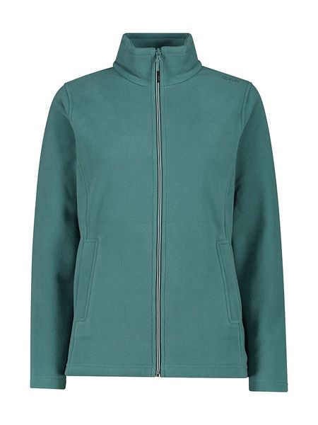 CMP Kurtka polarowa w kolorze zielonym rozmiar: 36. Zielone kurtki damskie CMP, bez wzorów, z materiału, bez kaptura. Za 108.74 zł.