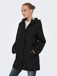 ONLY Parka puchowa w kolorze czarnym rozmiar: XS. Czarne parki damskie Only, xs, bez wzorów, z puchu. Za 217.99 zł.