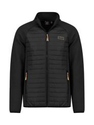 Canadian Peak Kurtka polarowa "Trabouleak" w kolorze czarnym rozmiar: XL. Czarne kurtki męskie Canadian Peak, xl, z aplikacjami, z materiału, bez kaptura. Za 166.10 zł.