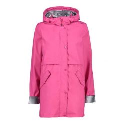 Kurtka przeciwdeszczowa damska z kapturem CMP. Czerwone kurtki damskie CMP, xl, z kapturem. Za 338.00 zł.