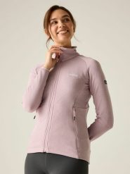 Regatta Kurtka polarowa "Malana" w kolorze jasnoróżowym rozmiar: 44. Różowe kurtki damskie Regatta, bez wzorów, z polaru, bez kaptura. Za 132.98 zł.