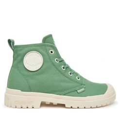 Trapery Palladium. Zielone trapery damskie Palladium, bez obcasa. Za 229.99 zł.