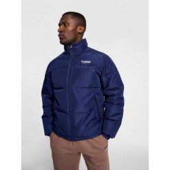 Kurtka puchowa Hummel LGC Robert. Niebieskie kurtki męskie HUMMEL, bez wzorów, z puchu, sportowe, bez kaptura. W wyprzedaży za 313.00 zł.
