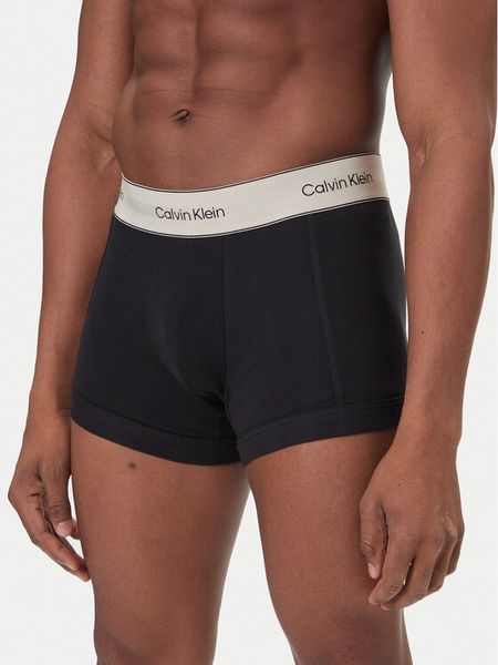 Calvin Klein Underwear Komplet bokserek LV00NB4446 Czarny. Czarne bokserki męskie Calvin Klein Underwear, bez wzorów, z bawełny. Za 199.99 zł.