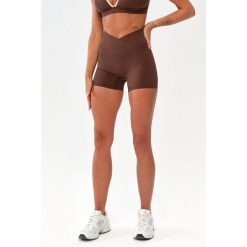 Damskie spodenki szorty sportowe fitness Rough Radical Mocha Active Shorts. Brązowe spodenki sportowe damskie ROUGH RADICAL, l, na fitness i siłownię. Za 139.90 zł.