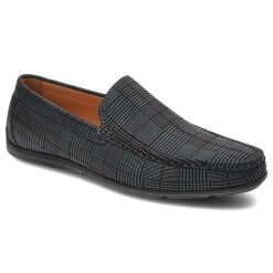 Szare Mokasyny John Doubare Męskie Stylowe Obuwie. Szare mokasyny męskie John Doubare, ze skóry. Za 489.00 zł.