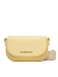 Valentino Torebka Doris Re VBS9ON09 Żółty. Żółte listonoszki damskie Valentino, bez wzorów, ze skóry, bez dodatków. Za 569.99 zł.