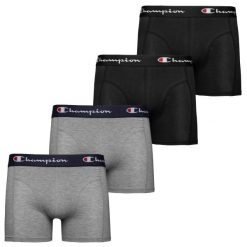 Bokserki męskie Champion Trunk Knit. Szare bokserki męskie CHAMPION, bez wzorów, z bawełny. Za 88.99 zł.