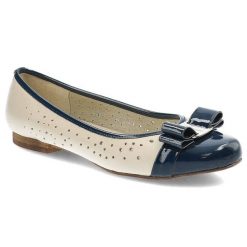 Beżowe Baleriny Baldaccini Skórzane Buty Damskie. Brązowe baleriny damskie Baldaccini, bez wzorów, ze skóry, bez obcasa, na obcasie. Za 169.00 zł.