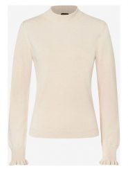 More & More Sweter w kolorze beżowym rozmiar: 40. Brązowe golfy damskie MORE & MORE, bez wzorów, bez ramiączek. Za 131.95 zł.