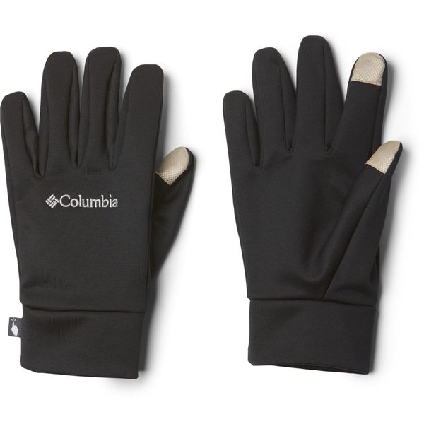 Rękawiczki trekkingowe Columbia Omni-Heat Touch II Liner. Czarne rękawiczki damskie Columbia, bez wzorów, z poliesteru. Za 109.99 zł.