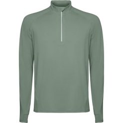Bluza Męska Krótki Suwak Z Długim Rękawem Estambul. Zielone bluzy bez kaptura męskie ROLY, l. Za 86.99 zł.