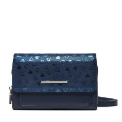Torebka Ara. Niebieskie listonoszki damskie Ara, bez wzorów, bez dodatków. Za 129.99 zł.