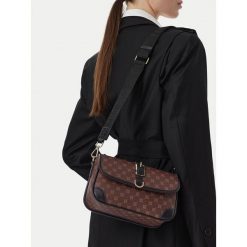 Torebka Nine West. Brązowe torebki klasyczne damskie Nine West, bez wzorów, bez dodatków. Za 249.99 zł.