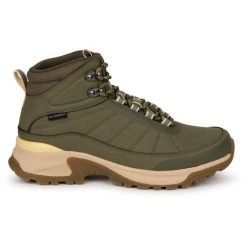 Dlx Layla - Kobieta Dlx Boot Sage. Zielone obuwie trekkingowe damskie DLX. Za 453.12 zł.