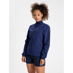 Damska bluza dresowa Hummel HmlCourt. Niebieskie bluzy sportowe damskie HUMMEL, xs, bez wzorów, z dresówki, bez ramiączek, bez kaptura. Za 190.50 zł.
