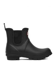 Hunter Kalosze CWB-HFW-001 Czarny. Czarne kalosze damskie Hunter, bez wzorów, z kauczuku. Za 219.99 zł.
