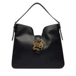 Torebka Just Cavalli. Czarne torebki klasyczne damskie Just Cavalli, bez wzorów, bez dodatków. Za 799.99 zł.