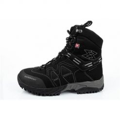 Buty trekkingowe męskie Garmont Momentum WP. Czarne buty trekkingowe męskie Garmont, z gumy, za kostkę, bez zapięcia, trekkingowe. Za 499.00 zł.