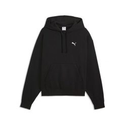 Męska bluza oversize z kapturem Essentials PUMA. Czarne bluzy z kapturem męskie Puma, na jesień, l, z bawełny. Za 269.00 zł.