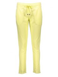 Juvia Spodnie dresowe w kolorze żółtym rozmiar: XXL. Żółte spodnie dresowe damskie JUVIA, xxl, bez wzorów, z dresówki. Za 149.95 zł.
