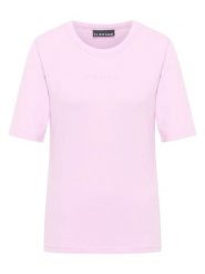 ELBSAND Koszulka "Siva" w kolorze jasnoróżowym rozmiar: S. Różowe t-shirty damskie ELBSAND, s, bez wzorów, bez kołnierzyka. Za 65.85 zł.