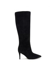 Guess Kozaki FLFCLT SUE11 Czarny. Czarne kozaki damskie Guess, bez obcasa, na szpilce. Za 954.99 zł.