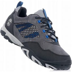 Męskie buty trapery trekkingowe TIMBERLAND CRESTRIDGE WATERPROOF LOW. Szare buty trekkingowe męskie Timberland, bez zapięcia, trekkingowe. Za 399.00 zł.