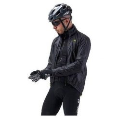 Kurtka rowerowa męska Alé Cycling Klimatik Guscio Light Pack. Czarne kurtki męskie ALÉ CYCLING, m, bez wzorów, rowerowe. W wyprzedaży za 388.99 zł.