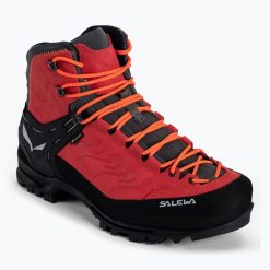 Buty trekkingowe męskie Salewa MS Rapace Gtx. Czarne buty trekkingowe męskie Salewa, z materiału, za kostkę, bez zapięcia, trekkingowe. Za 1,173.00 zł.