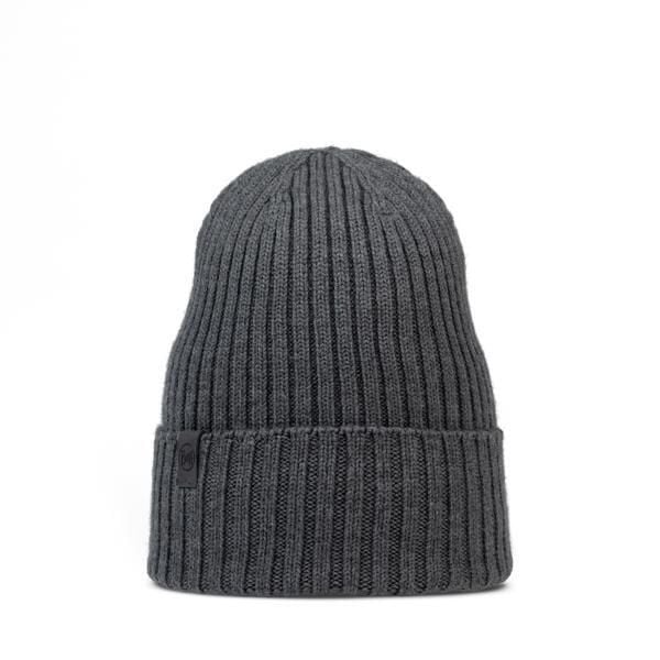 Czapka zimowa z wełny merino Norval. Szare czapki męskie Buff, z wełny. Za 179.99 zł.