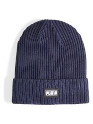 Puma Czapka beanie w kolorze granatowym rozmiar: onesize. Niebieskie czapki zimowe damskie Puma, prążkowane. Za 69.58 zł.