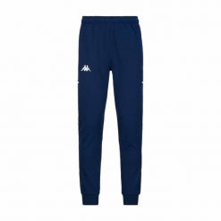 Spodnie do biegania Kappa Karufin Akteev. Niebieskie szorty męskie Kappa, bez wzorów, sportowe. Za 285.50 zł.