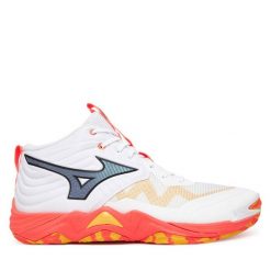 Buty halowe Mizuno. Brązowe buty sportowe na co dzień męskie Mizuno, bez zapięcia, mizuno wave. Za 539.99 zł.