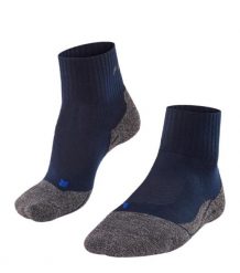 Skarpetki damskie Falke TK2 Short Cool. Niebieskie skarpetki damskie Falke, bez wzorów, z elastanu. Za 297.99 zł.