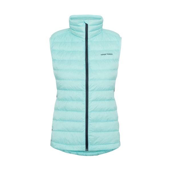 Damska kurtka bez rękawów Kari Traa Emilie. Niebieskie kurtki damskie Kari Traa, bez wzorów, z puchu, bez kaptura. Za 655.00 zł.