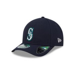 Czapka baseballowa 9forty MLB Mariners PLYR REP MC OTC. Niebieskie czapki męskie New Era, bez wzorów, casualowe. Za 189.50 zł.