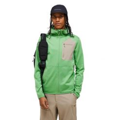 Bluza Peak Performance męska Utility Light Zip Hood zielona - L. Zielone bluzy bez kaptura męskie Peak Performance, l. W wyprzedaży za 699.00 zł.