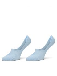 Tommy Hilfiger Stopki 701238781 Błękitny. Niebieskie skarpetki damskie Tommy Hilfiger, bez wzorów, z bawełny. Za 49.99 zł.