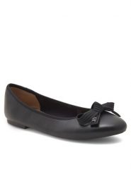 GINO ROSSI Baleriny COZY-HS001-1-2 Czarny. Czarne baleriny damskie Gino Rossi, bez wzorów, ze skóry, bez obcasa. Za 199.99 zł.