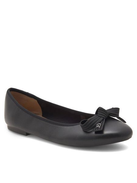 GINO ROSSI Baleriny COZY-HS001-1-2 Czarny. Czarne baleriny damskie Gino Rossi, bez wzorów, ze skóry, bez obcasa. Za 199.99 zł.