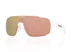 Okulary przeciwsłoneczne ALL ROUND JET I Matt White/ Gold REVO + ETUI. Białe okulary przeciwsłoneczne damskie OPC. Za 299.99 zł.