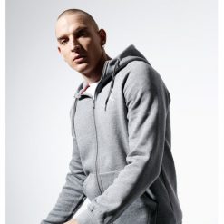 Jordan Bluza M J Jumpman Fleece Fz , szary, rozmiar M. Szare bluzy z kapturem męskie Nike, l, z bawełny. Za 279.99 zł.