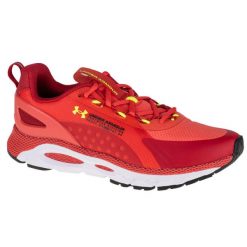 Buty sportowe Sneakersy męskie, Under Armour Hovr Infinite Summit 2. Czerwone buty sportowe na co dzień męskie Under Armour, z materiału, bez zapięcia, trekkingowe. Za 349.99 zł.