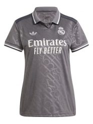 Adidas Sportowa koszulka polo "Real 3" w kolorze szarym rozmiar: XL. Szare bluzki sportowe damskie Adidas, xl, bez kołnierzyka, bez ramiączek. Za 125.27 zł.