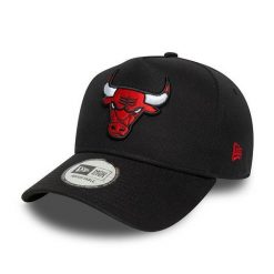 Czapka baseballowa Chicago Bulls Side Patch Eframe. Czarne czapki męskie New Era, bez wzorów. Za 185.00 zł.