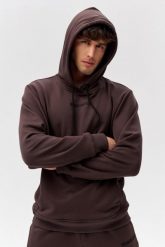 Męska bluza dresowa Rough Radical Cotton Active Hoodie Men. Brązowe bluzy z kapturem męskie ROUGH RADICAL, l, z bawełny. Za 151.90 zł.